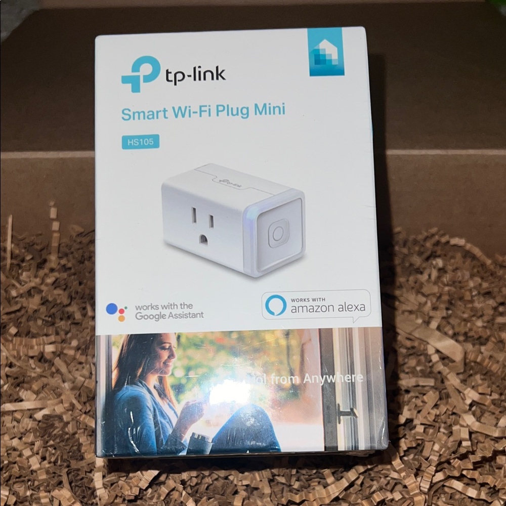 TP-Link Blue Smart Wi-Fi Plug Packaging